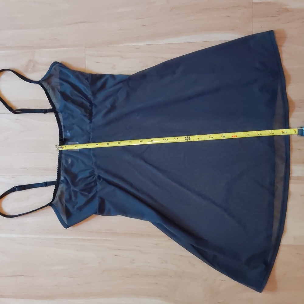 Vintage Victoria's Secret Y2K Babydoll Lingerie Teddy Nightgown, sheer mesh, S - Picture 11 of 16